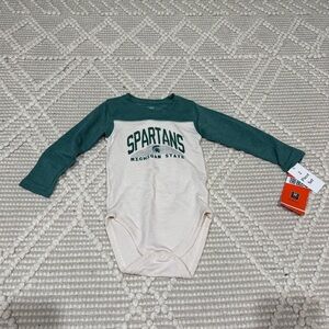 Michigan State Spartans Baby Onesie